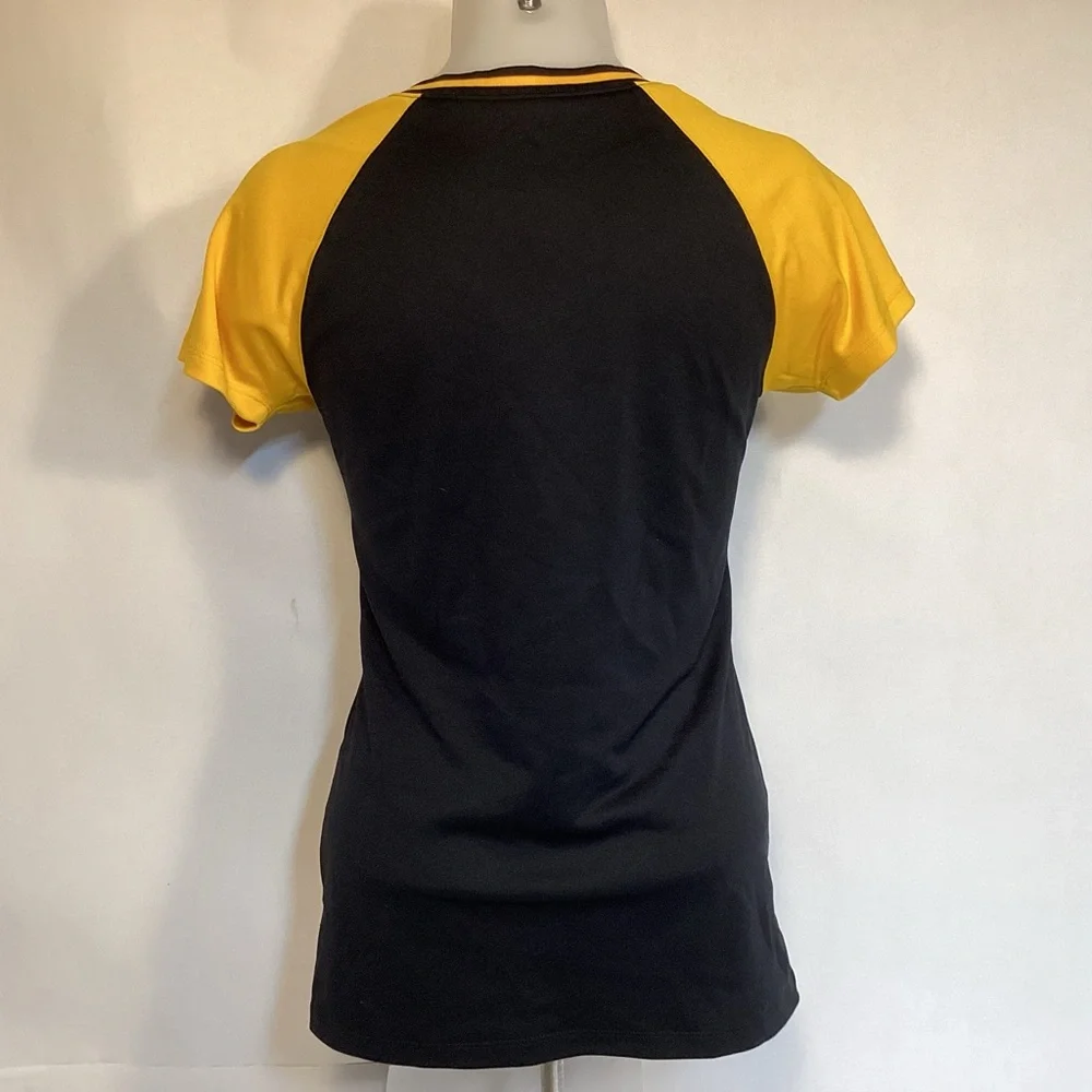 Majestic Pittsburgh Pirates Women’s Black And Gold Baseball Jersey size medium - Picture 5 of 10